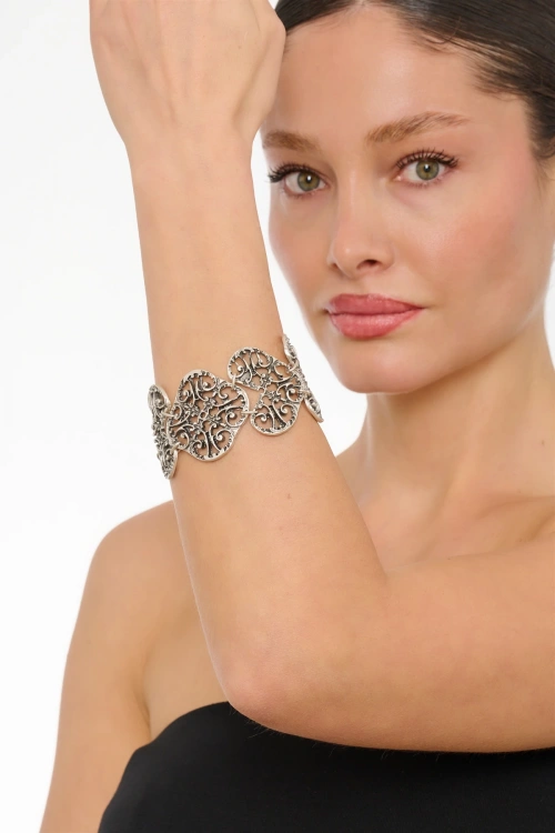 Kiraz Silver Plated Bracelet