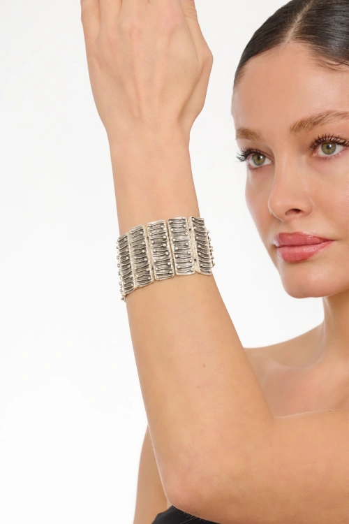 Kiraz Silver Plated Bracelet