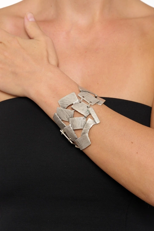 Kiraz Silver Plated Bracelet