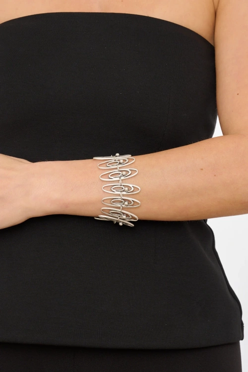 Kiraz Silver Plated Bracelet