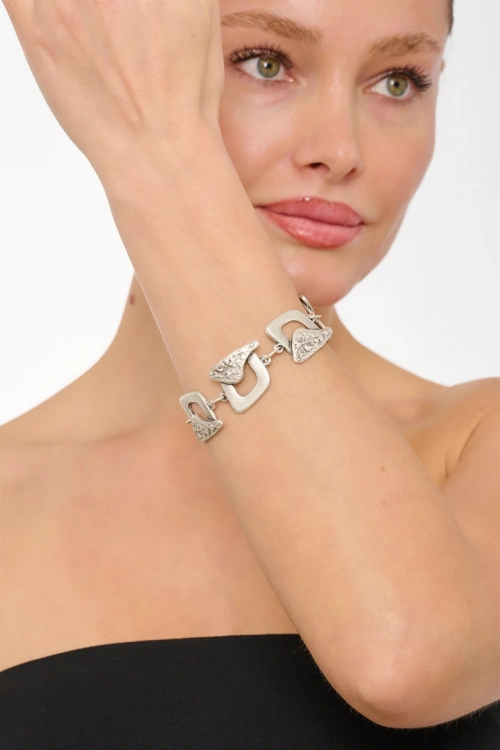 Kiraz Silver Plated Bracelet