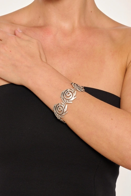 Kiraz Silver Plated Bracelet