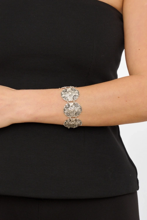 Kiraz Silver Plated Bracelet