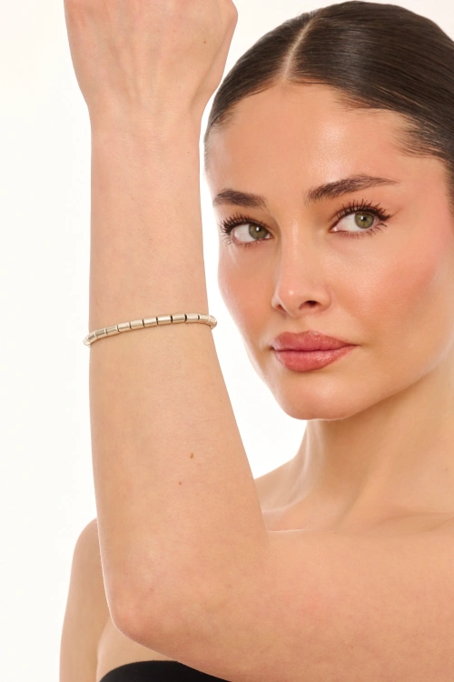 Kiraz Silver Plated Bracelet