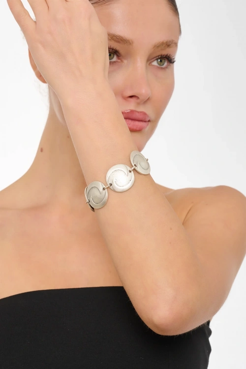 Kiraz Silver Plated Bracelet
