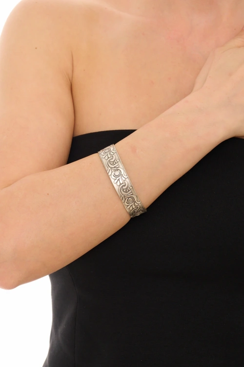 Kiraz Silver Plated Bracelet