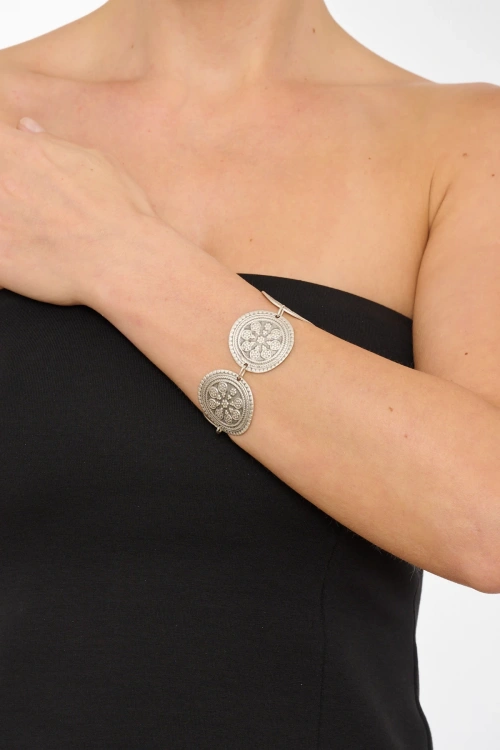 Kiraz Silver Plated Bracelet