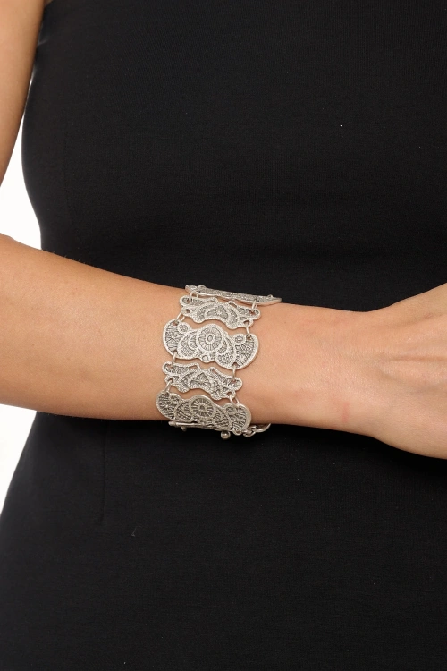 Kiraz Silver Plated Bracelet