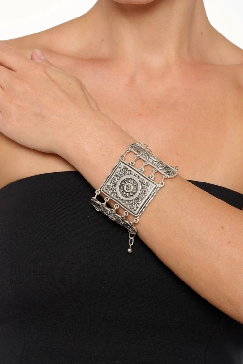 Kiraz Silver Plated Bracelet