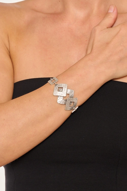 Kiraz Silver Plated Bracelet