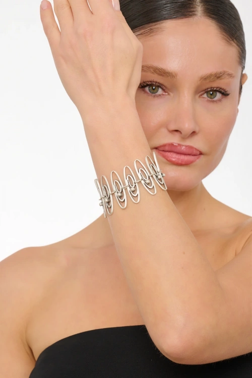 Kiraz Silver Plated Bracelet