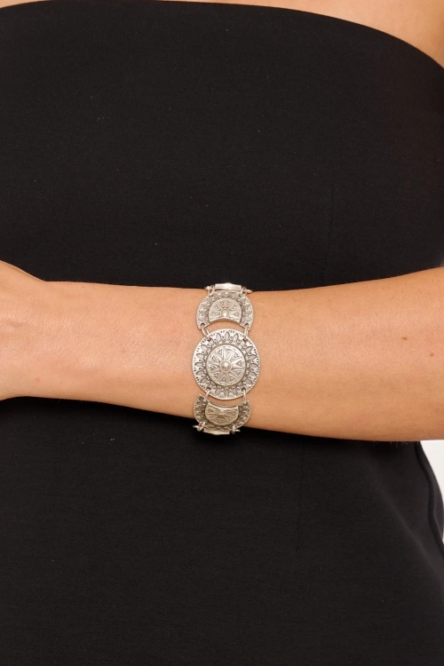 Kiraz Silver Plated Bracelet