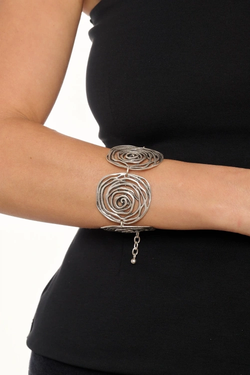Kiraz Silver Plated Bracelet