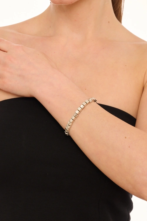 Kiraz Silver Plated Bracelet