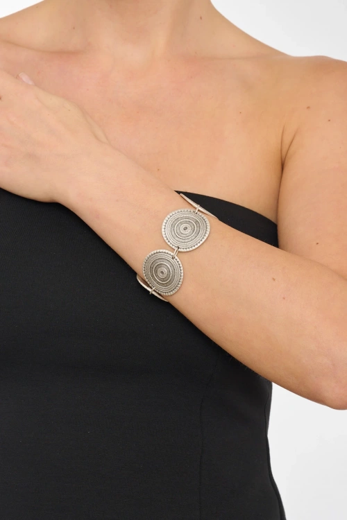 Kiraz Silver Plated Bracelet