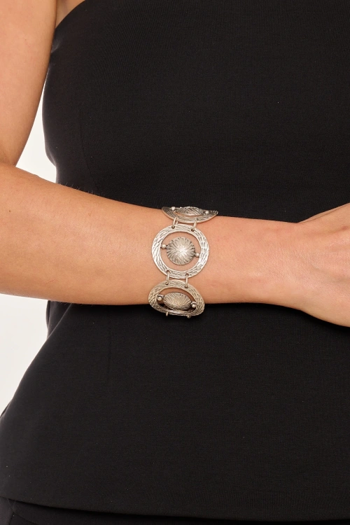 Kiraz Silver Plated Bracelet