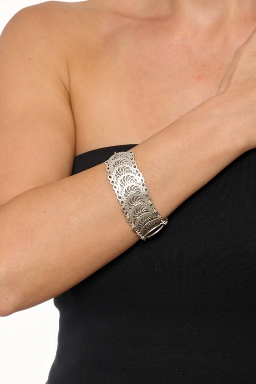 Kiraz Silver Plated Bracelet