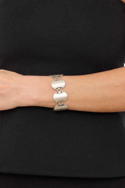 Kiraz Silver Plated Bracelet