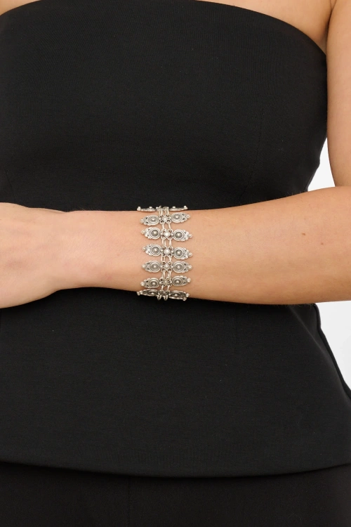 Kiraz Silver Plated Bracelet