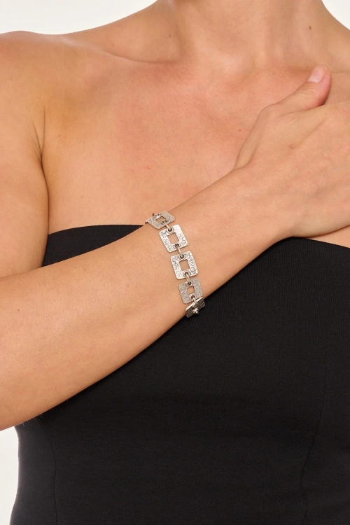 Kiraz Silver Plated Bracelet