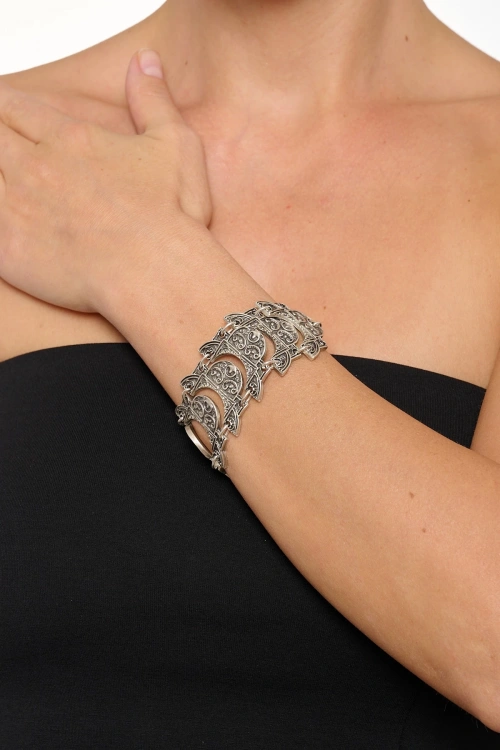 Kiraz Silver Plated Bracelet