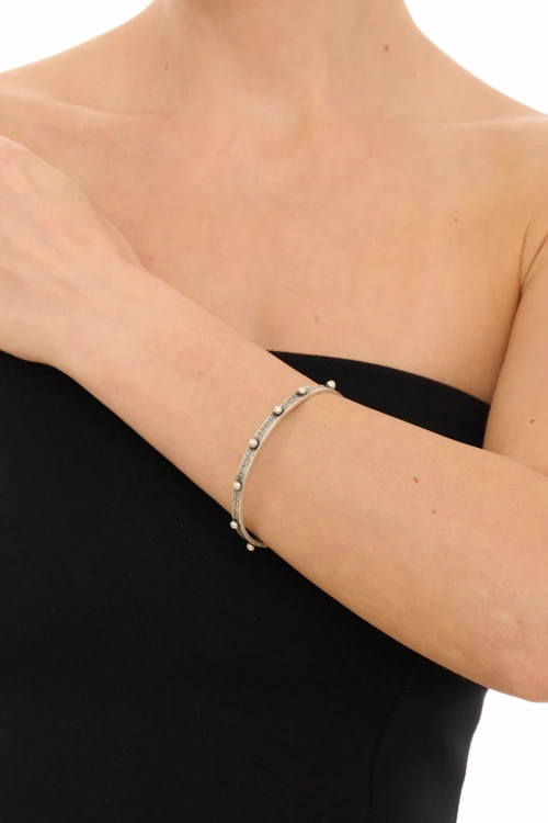 Kiraz Silver Plated Bracelet