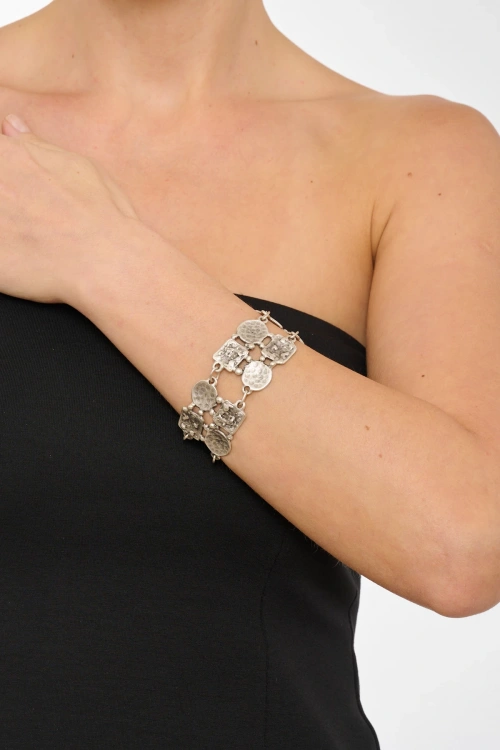 Kiraz Silver Plated Bracelet