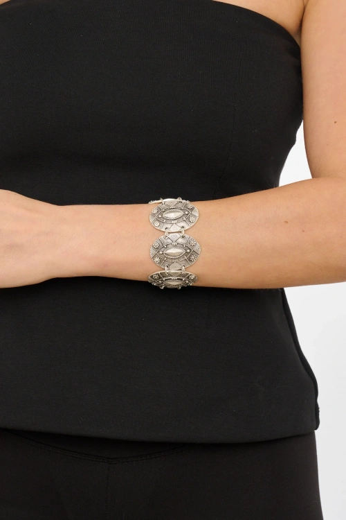 Kiraz Silver Plated Bracelet