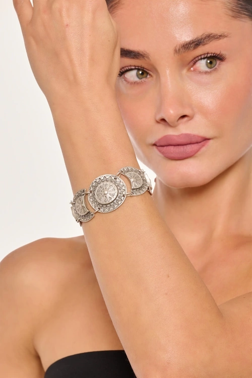 Kiraz Silver Plated Bracelet