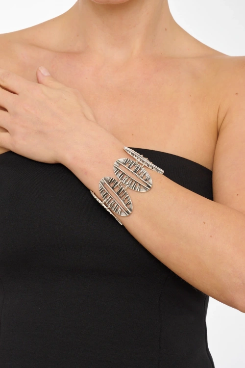 Kiraz Silver Plated Bracelet