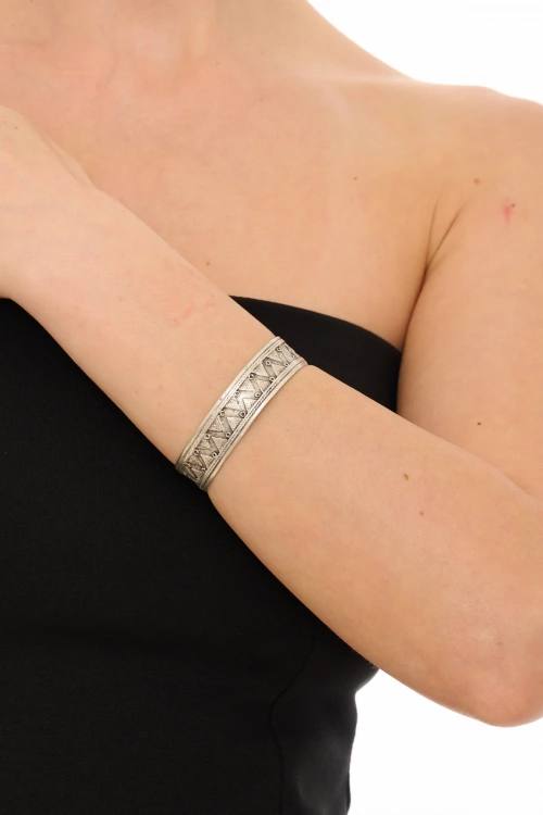 Kiraz Silver Plated Bracelet