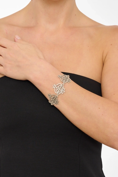 Kiraz Silver Plated Bracelet