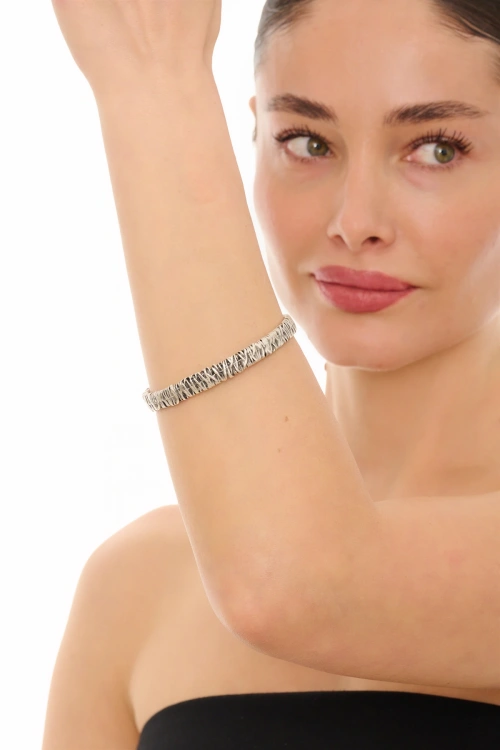 Kiraz Silver Plated Bracelet
