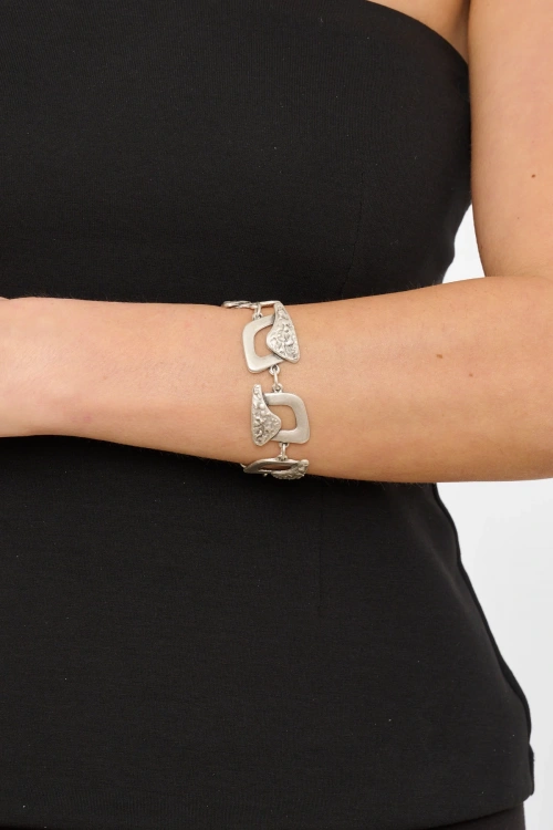 Kiraz Silver Plated Bracelet