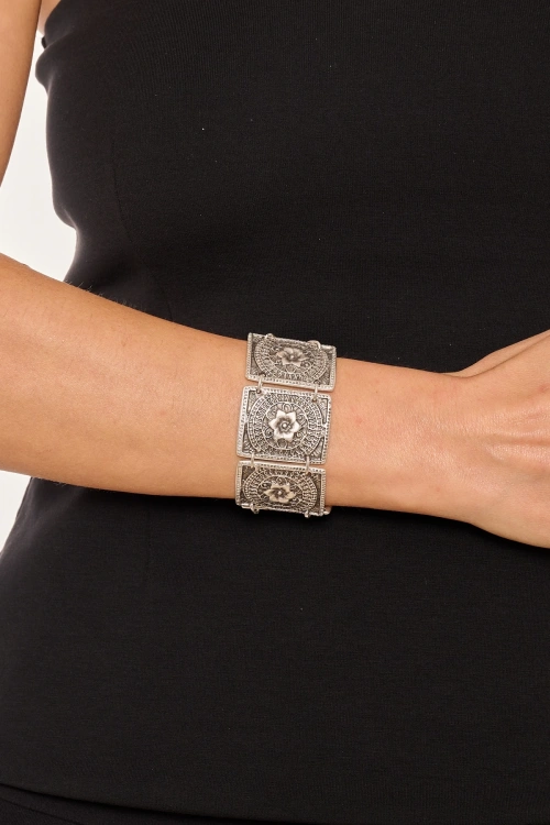 Kiraz Silver Plated Bracelet