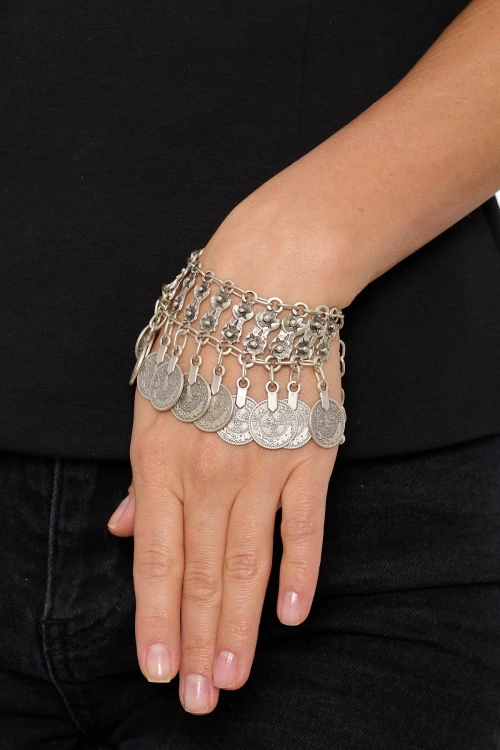 Kiraz Silver Plated Bracelet