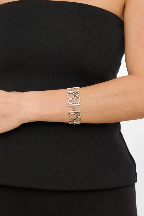 Kiraz Silver Plated Bracelet