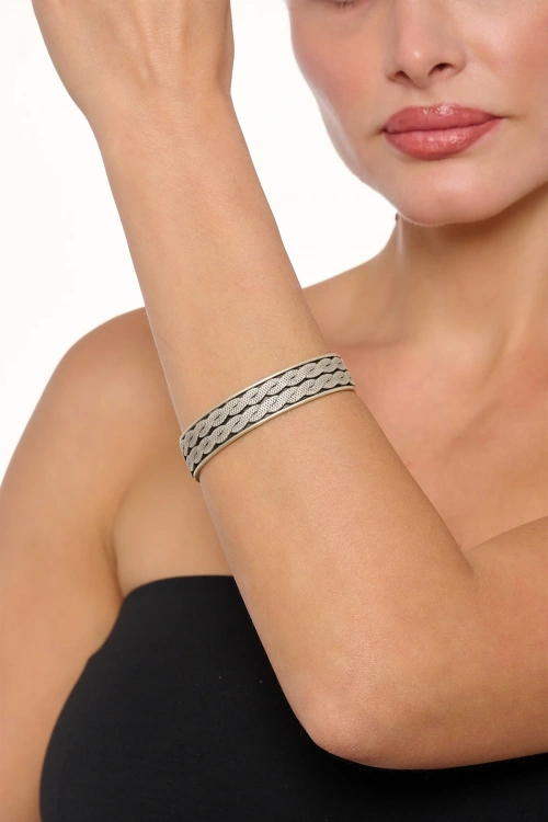 Kiraz Silver Plated Bracelet