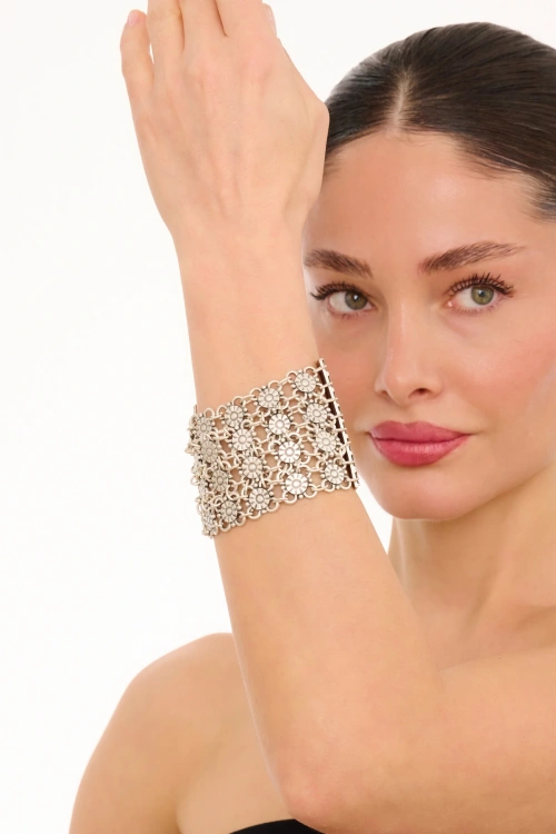 Kiraz Silver Plated Bracelet