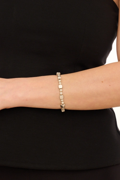 Kiraz Silver Plated Bracelet