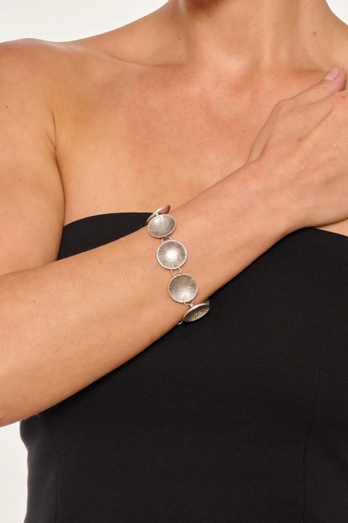 Kiraz Silver Plated Bracelet