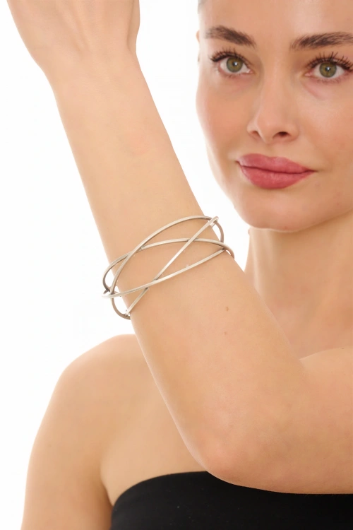 Kiraz Silver Plated Bracelet