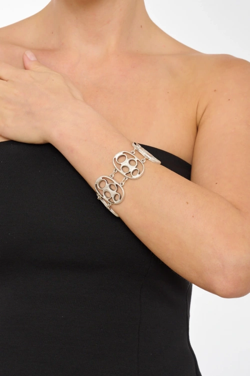 Kiraz Silver Plated Bracelet