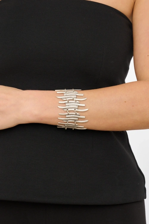 Kiraz Silver Plated Bracelet