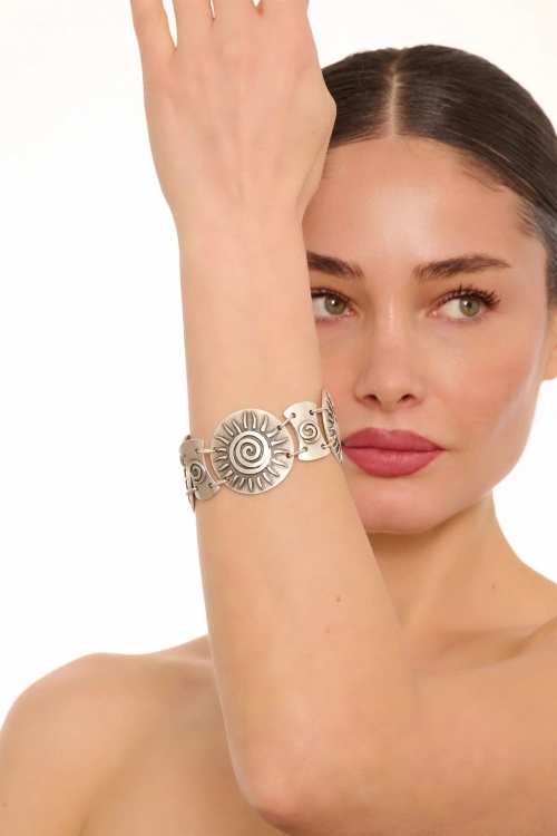 Kiraz Silver Plated Bracelet