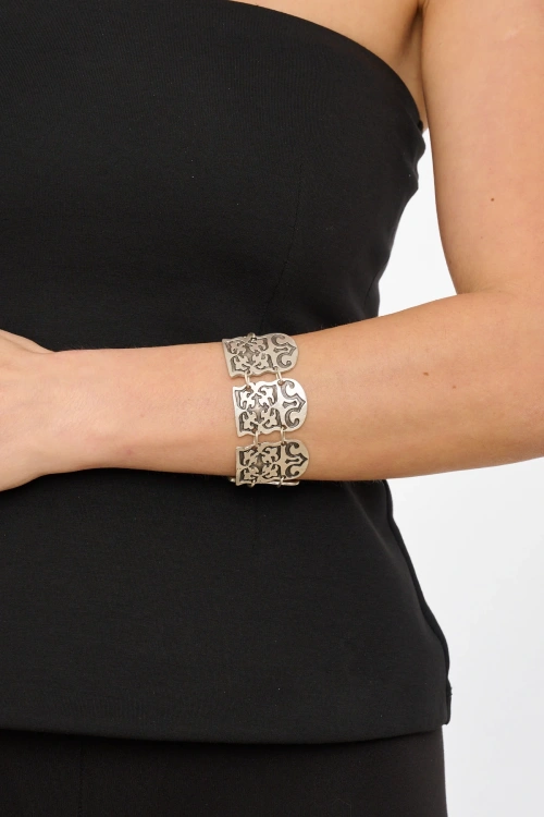 Kiraz Silver Plated Bracelet