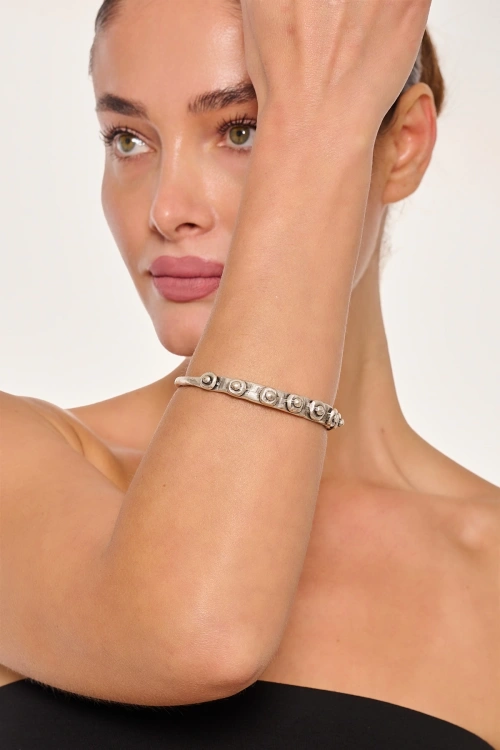 Kiraz Silver Plated Bracelet