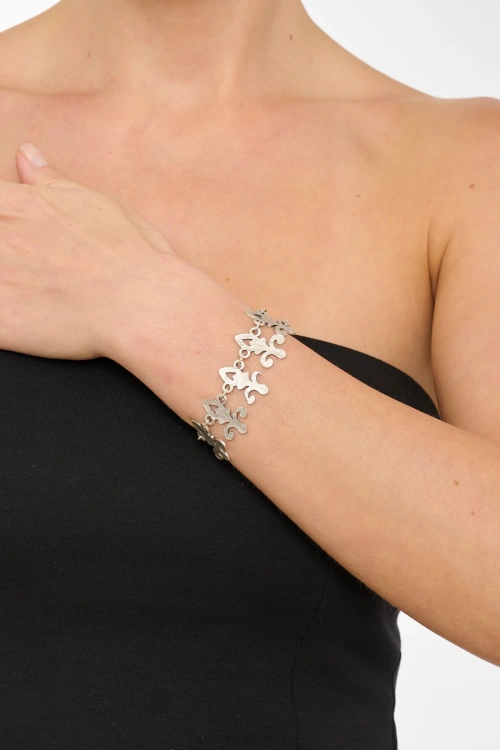 Kiraz Silver Plated Bracelet