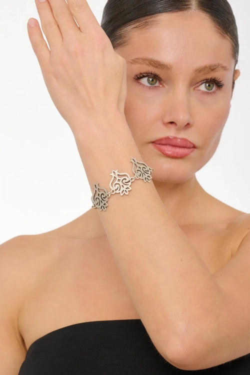 Kiraz Silver Plated Bracelet