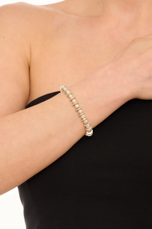 Kiraz Silver Plated Bracelet